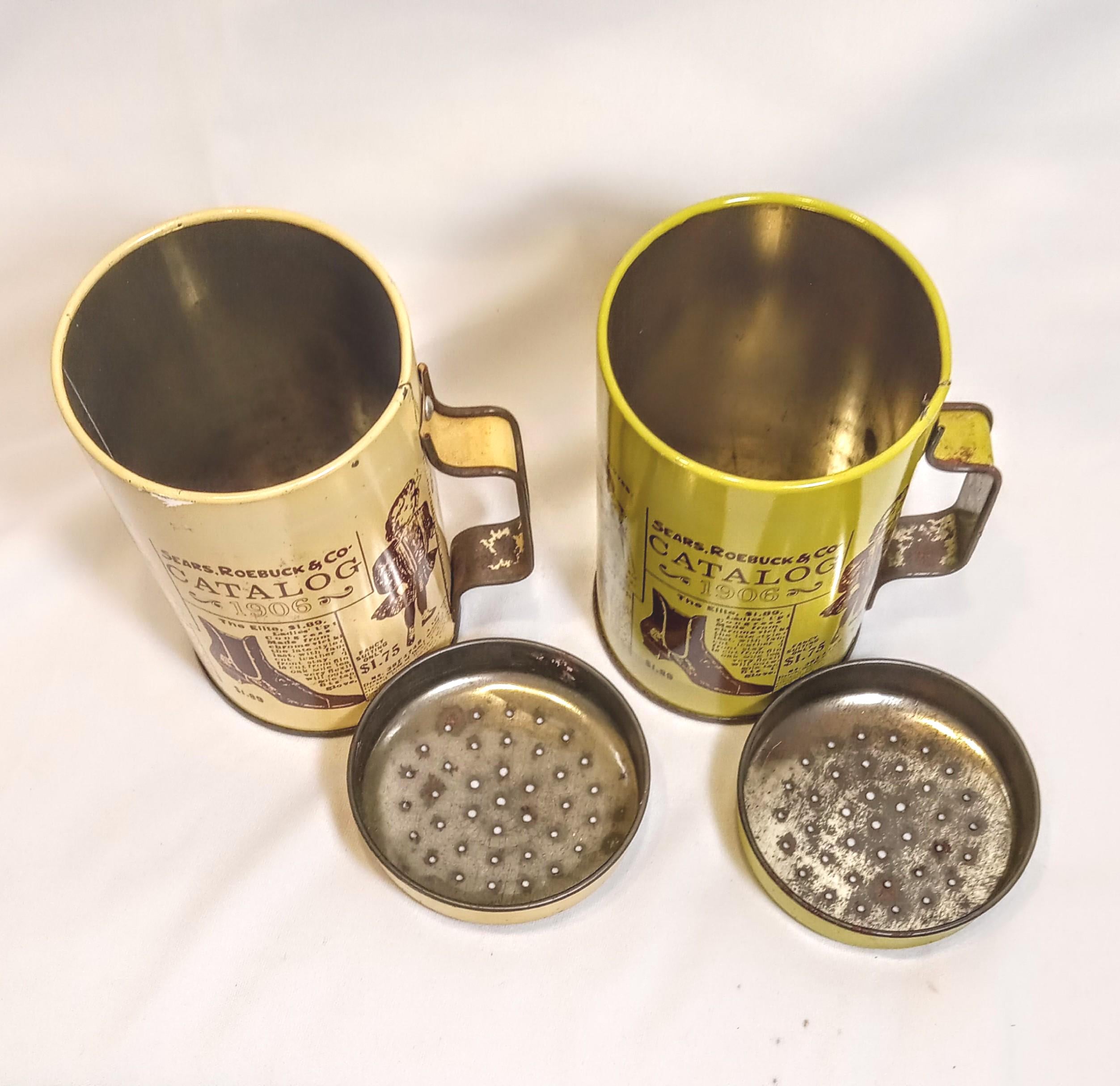 Vintage Salt & Pepper Shakers - Sears Roebuck and Co. 1906 Catalog Print