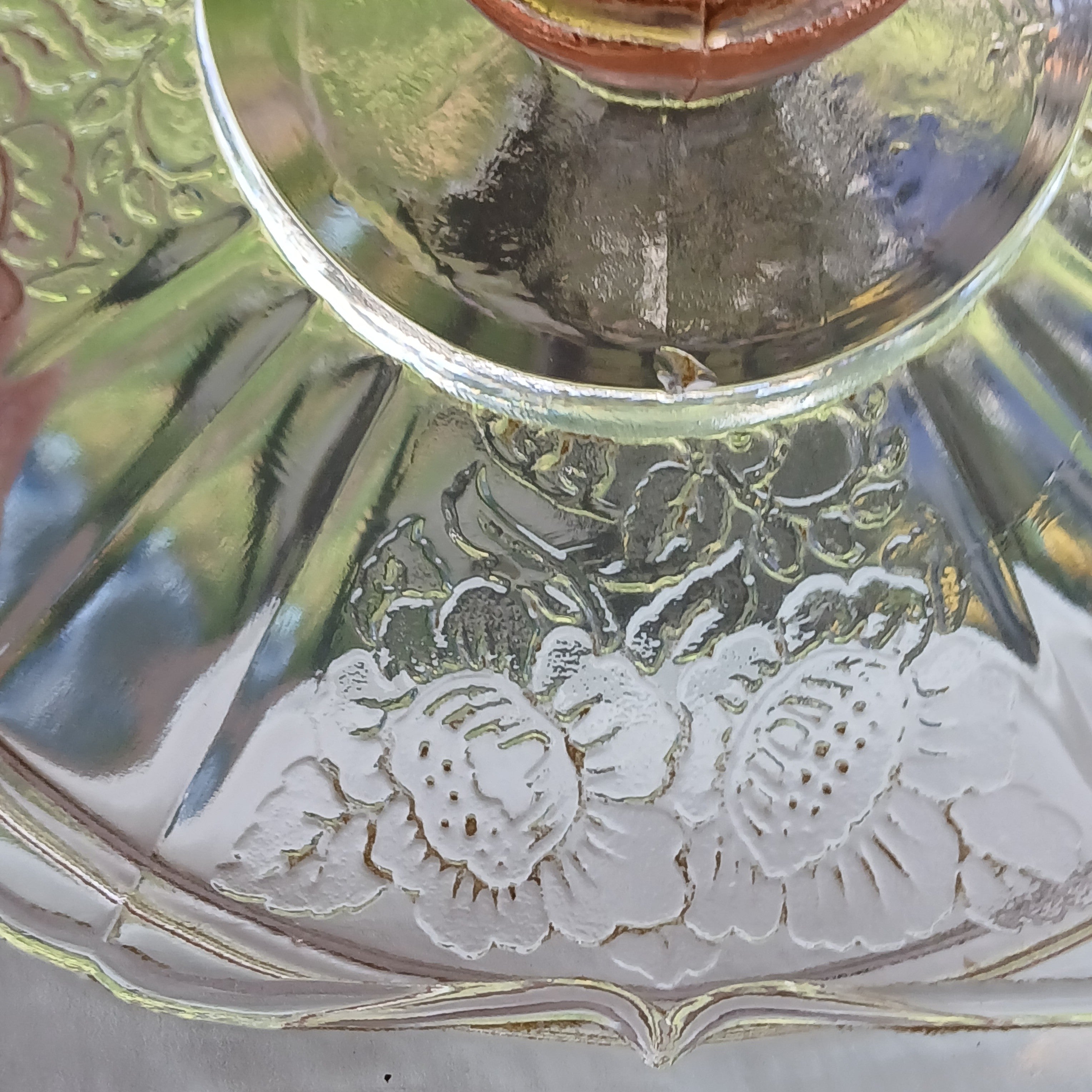 Anchor Hocking Princess Pink Cookie Jar - Depression Glass