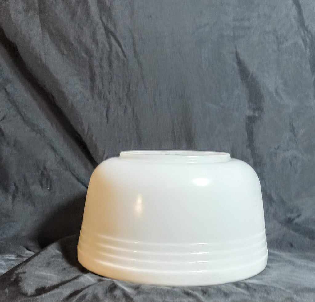 Vintage Milk Glass Pyrex Mixer Bowls – Hamilton Beach #12 & #6 Set
