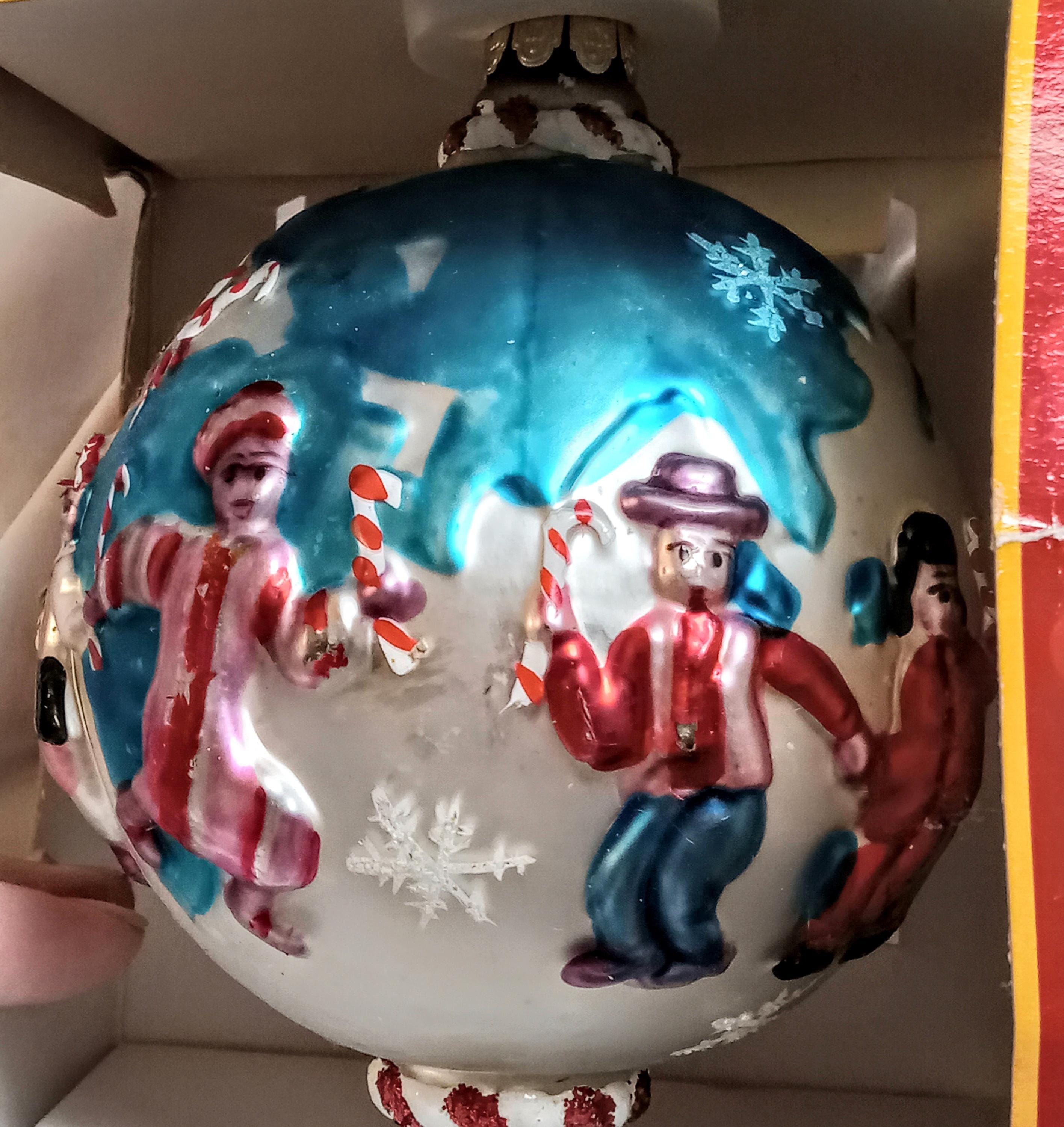 1999 “Children of the Millennium” Glass Ornament – Toys R Us Exclusive – Handcrafted European Style