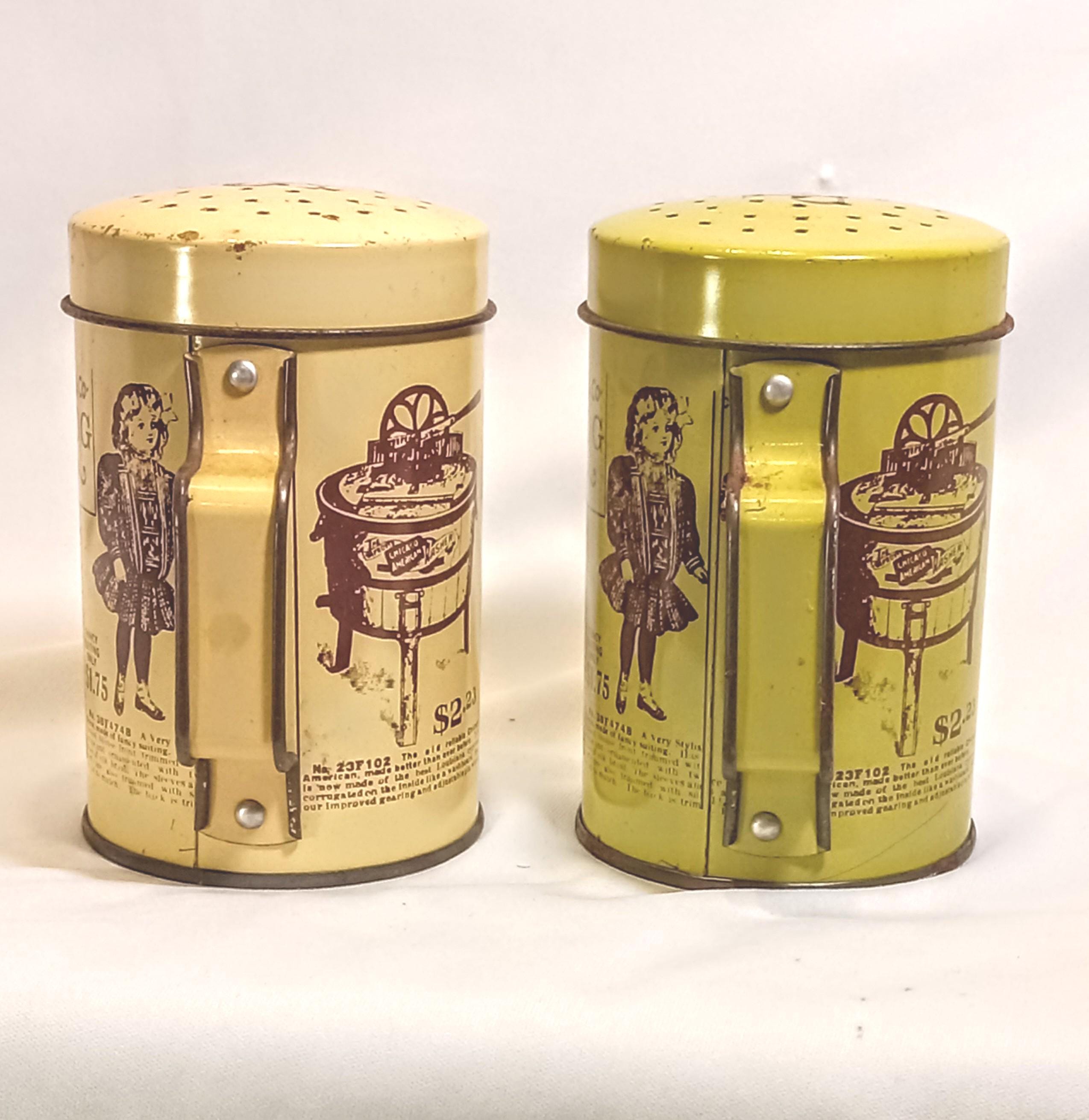 Vintage Salt & Pepper Shakers - Sears Roebuck and Co. 1906 Catalog Print