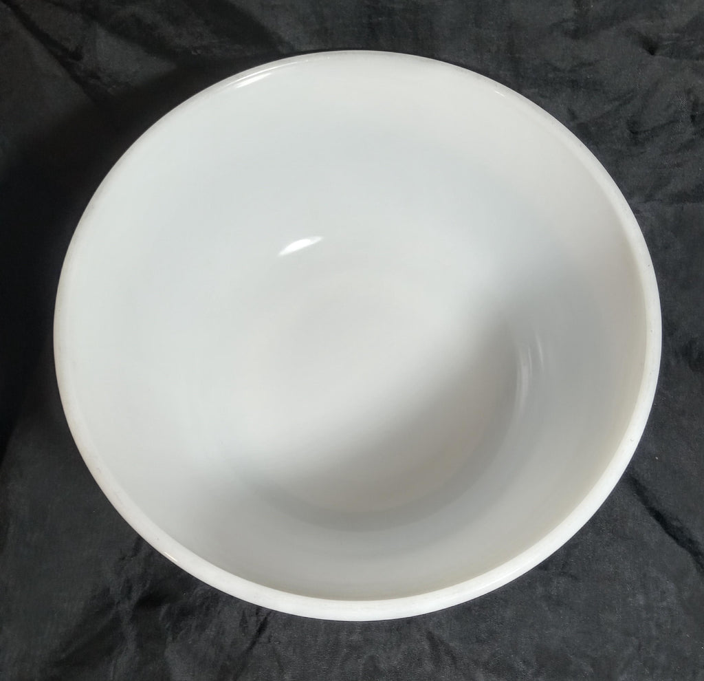 Vintage Milk Glass Pyrex Mixer Bowls – Hamilton Beach #12 & #6 Set