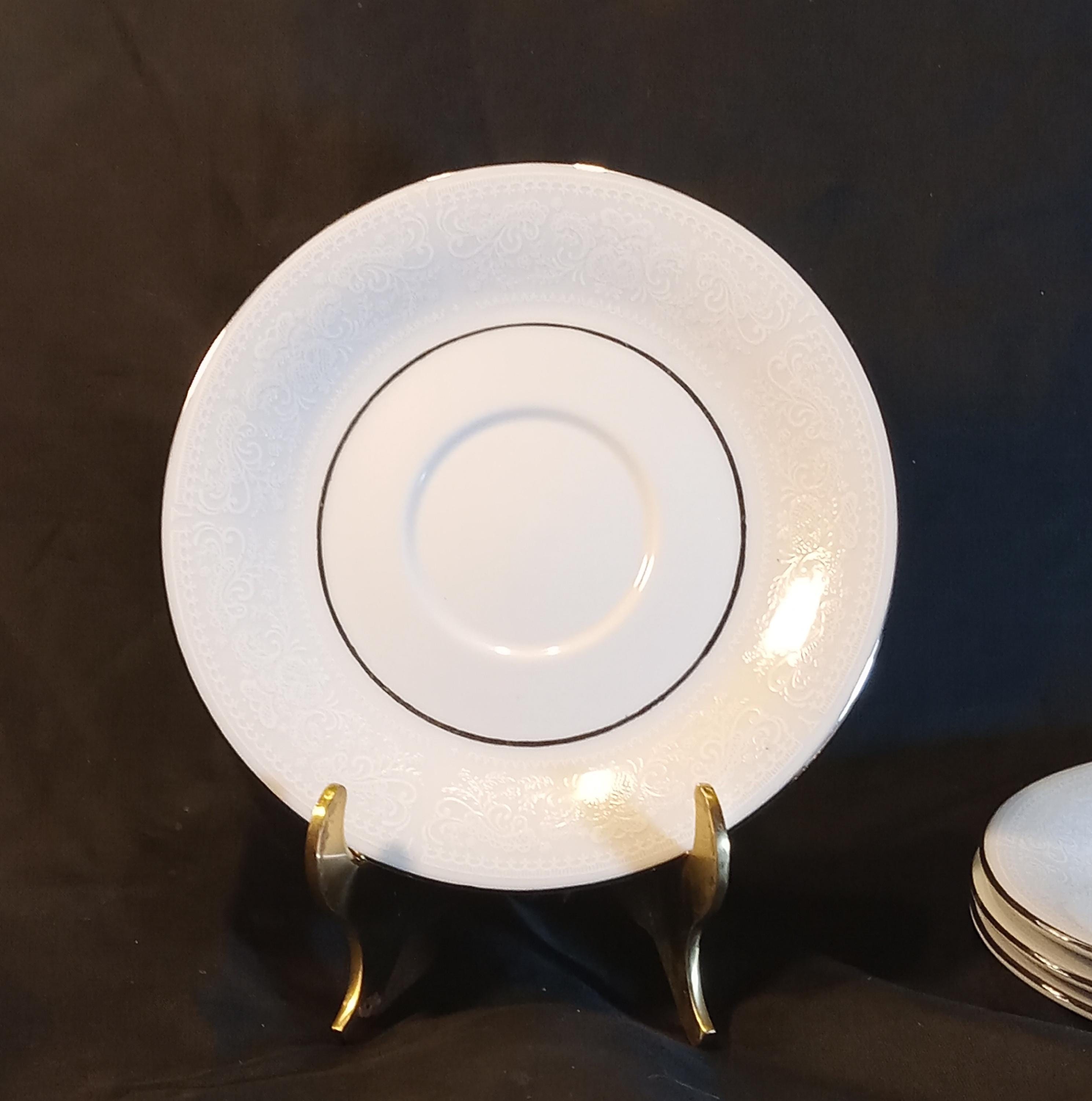 Crown Ming Fine China - Regent Collection - Crochet/White Lace Pattern - Your Dish Choice