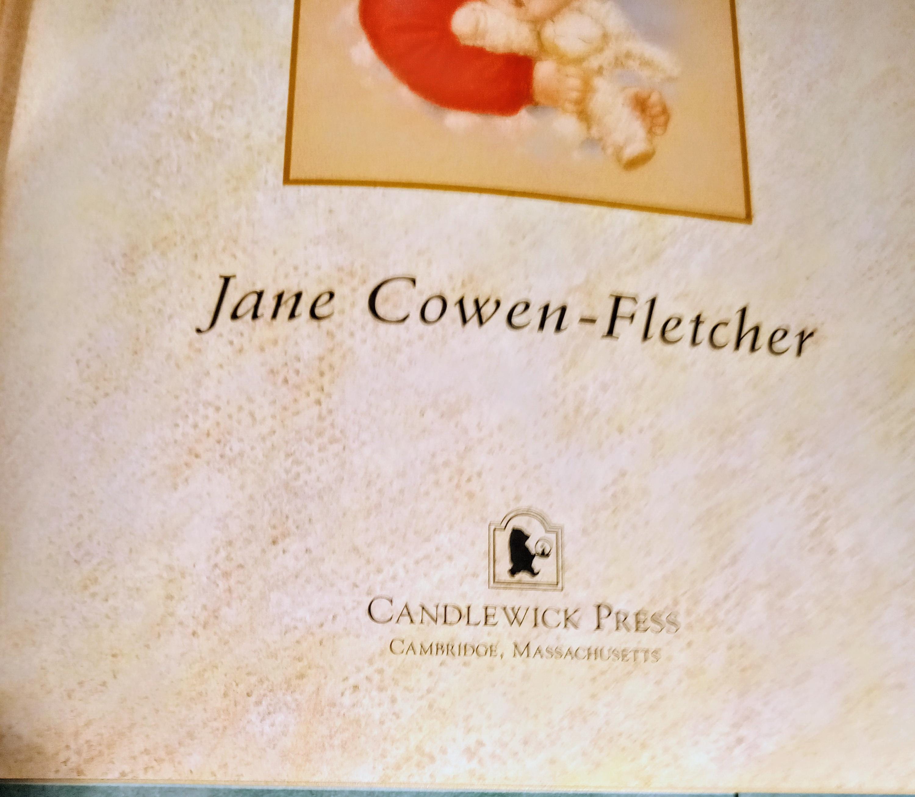 Baby Angels First Edition Book 1996 Jane Cowen-Fletcher Hardcover with Dust Jacket