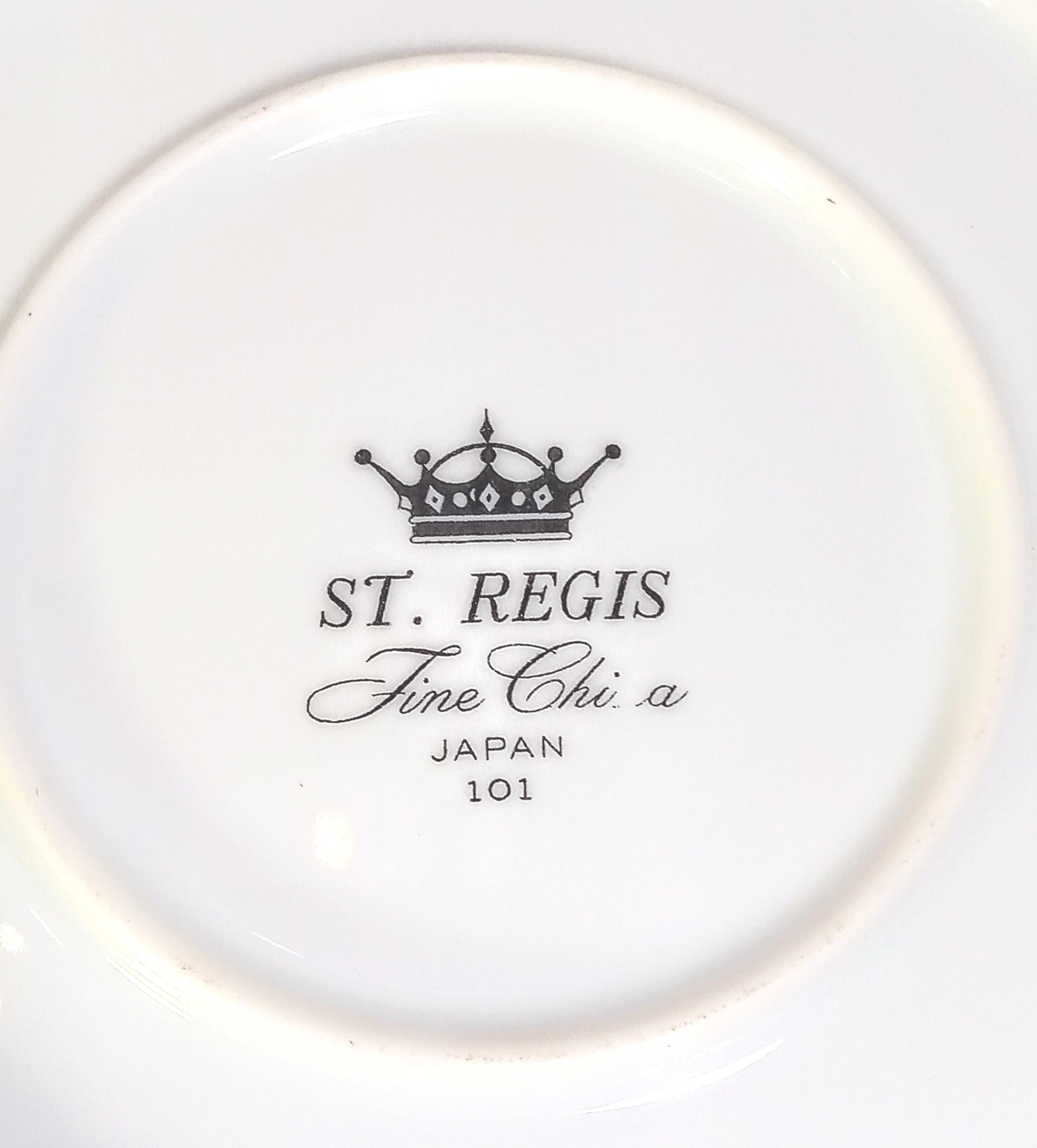 Creamer & Sugar Bowl by St. Regis China